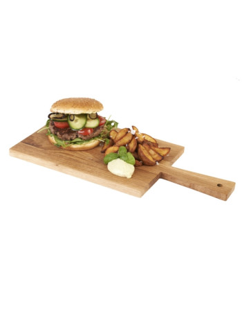 Serveringsplanke med håndtag 30x22x1.7cm - 