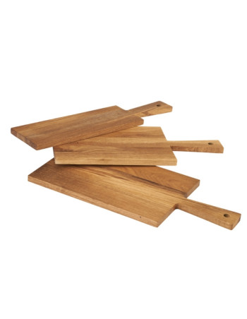 Serveringsplanke med håndtag 30x22x1.7cm -  2