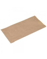 French Hot dog Bag Kraft Brown 1000pc/pack - 