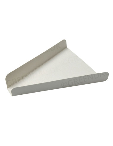 Pizzaslice neutral carton w/ buck edges - 