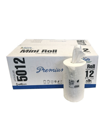 Wiping paper Green lux 1-layer 100m (5012) 12roll/box -  2