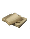 Kraft paper brown rib. t/BurgerSandwich 1000pc/pack - 