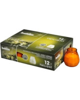 Lysbowle orange 70 timer 12stk/pak - 