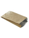 Grill bag brown w/inv. aluminium foil 250pc/pack - 