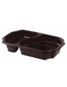 Take away bakke PP 2-rums 246stk/kar - 