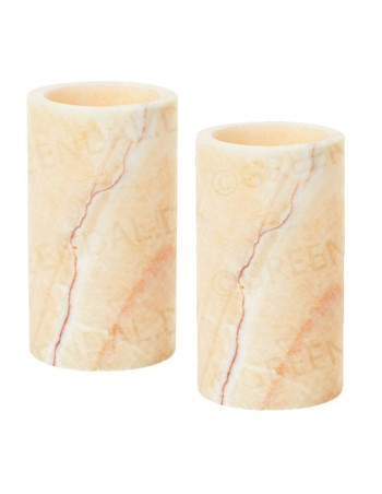 Candlestick t/LED Mineral Onyx 125x70mm 4pc/pack - 