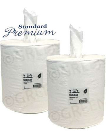 Wiping paper Green lux 1-layer 270m (5021) 6roll/box - 