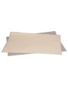 Bagepladepapir hvid 30,5x52cm 500stk/pak - 