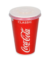 Drinking cup Cola/Pepsi (LID) 300ml 20x100pc/box - 