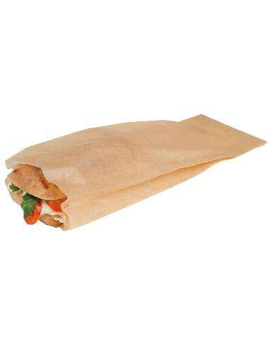 Sandwichpose 105x310 mm til Ovn Papir Brun kar. - 