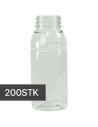 Flaske C.S u/skruelåg Transparent 250ml.