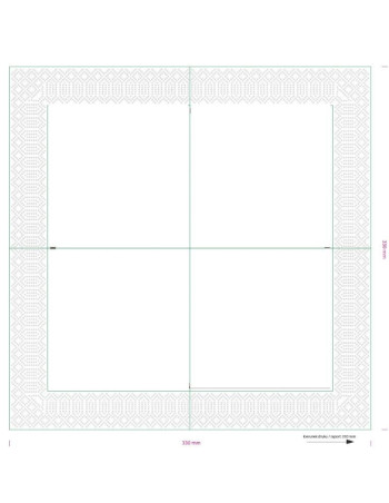 Servietter med tryk 33x33cm 3-lags - Servietter med tryk 33x33cm 3-lags -