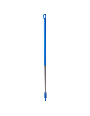 Shaft Vikan Alu/Blue w/thread 130cm Ø31mm - 