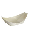 Wooden boat 11.5x7x3cm Brown 10x100pc/krt - 