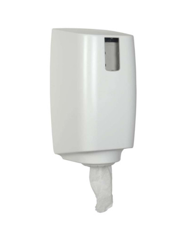 Dispenser t/wipe paper S-Size White Plastic - 