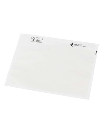 Packing slip pocket Master'In 235X175mm C5 transparent 1000pc/box - 