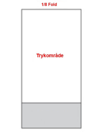 Servietter med tryk 1/8 40x40cm 2-lags - 
