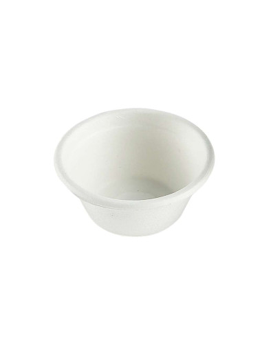 Dressingbæger Bagasse 60ml  50x50stk/kar - 