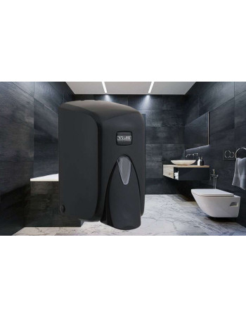 Dispenser for Hand soap Hand sanitiser black or chrome -  2