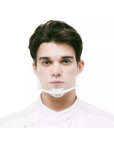 Mouth visor with ear elastic bands 10 pcs/pack - 