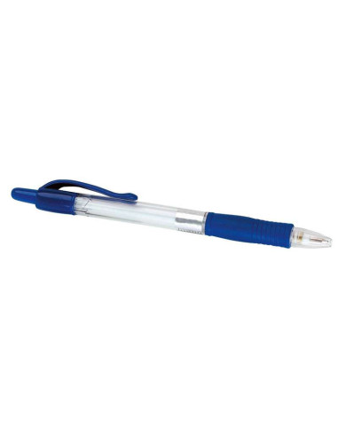 Pen w. push button blue line width 0.7mm - 