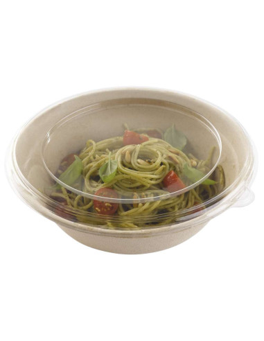 Miljøskål Bagasse 1000ml Ø21 4x75stk/kar - 