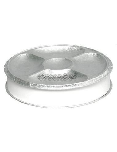 Distance ring white cardboard 200pc/pack - 