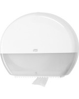 Dispenser Tork Jumbo T1 hvid t/toiletpapir - 