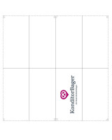 Napkins w/ press 33x33cm 1-layer Novafold - 