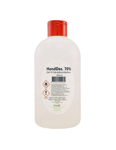 Hand sanitiser 88% Gel 500ml - 