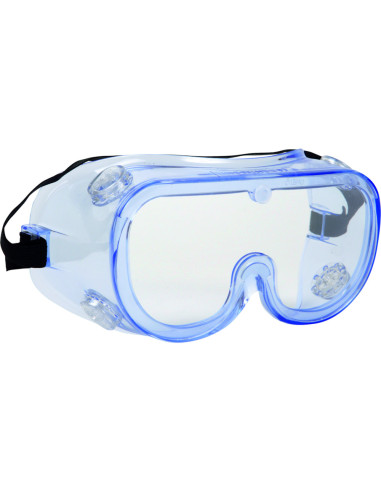 Protective goggles Panorama One size clear PVC closed with elastic band. - 