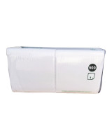 Napkin Finess 33x33cm 1-layer 1/4 fold White 4200pc/box - 