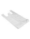 Carrier bag T-Shirt plastic white 30my 300/75x550mm 1000pc/box - 