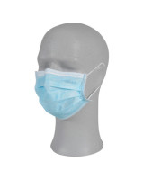 Face mask Face mask w/ Elastic 3-layer 50pc/pak Type IIR CE - 