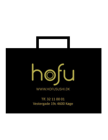 Bærepose Non-Woven 17L (Hofu sushi) 180stk/kar - 