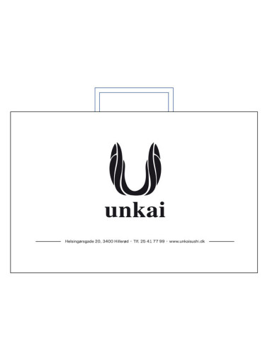 Bærepose (Unkai Sushi) Non-Woven 17L