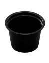 Dressing cup PP black 30-110ml - 