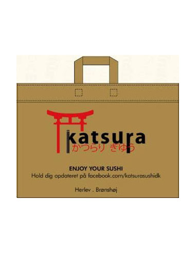 Carrier bag Non-Woven 17L (Soy sushi) 180pc/box - 
