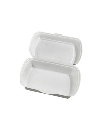 Foam Tray Thermo 1-Room White 2x125pc/Box -  2