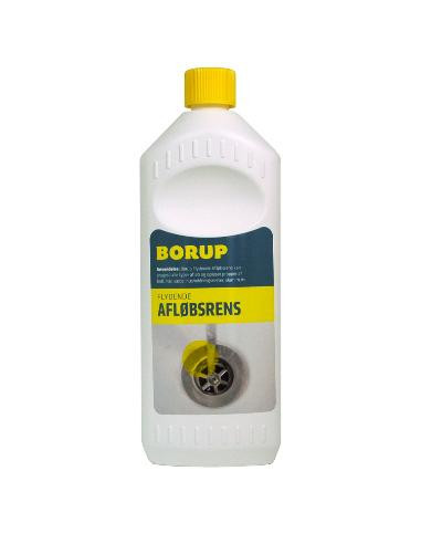 Afløbsrens Borup Natriumhydroxid 1 ltr