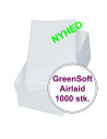 Serviet Airlaid 40x40cm 1/8 fold Hvid