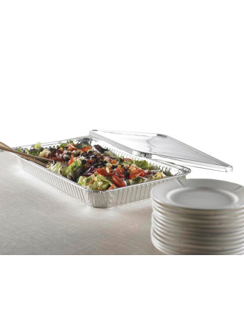 Foil tray Round 1/1 GN 5x10pc/box -  2