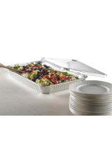 Foil tray Round 158ml 24x100pc/box - 