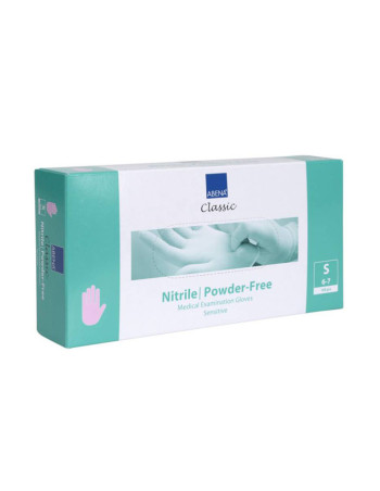 Disposable gloves Nitril Black Abena Powder-free Large 200pc/pack -  2