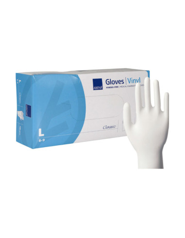 Disposable gloves Vinyl Abena Powder-free 100pc/pack - 