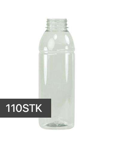 Flaske C.S  u/skruelåg Transparent 250-1000ml - 