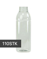 Flaske C.S  u/skruelåg Transparent 250-1000ml - 