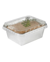 copy of Foil tray w/ rolll.edge 140ml 14x100pc/box - 