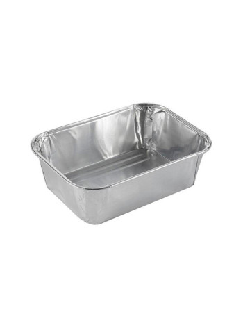 Foil tray w/ rolll.edge 140ml 14x100pc/box -  2