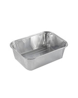 Foil tray w/ rolll.edge 140ml 14x100pc/box - 